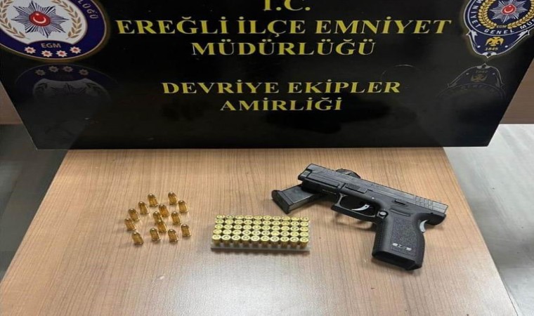 Ereğlide jandarma ve polis ekiplerinin denetimleri sürüyor