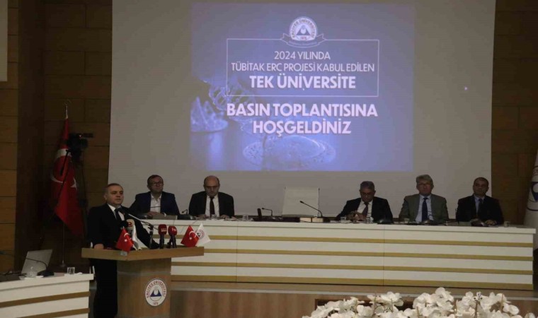 ERÜde büyük başarı: ERCden 2024 yılında ödül alan tek üniversite oldu