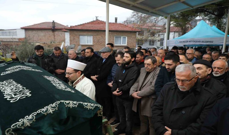 Eski Edremit Belediye Başkanı Tuncay Kılıç, son yolculuğuna uğurlandı