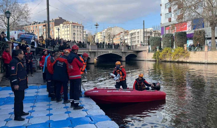 Eskişehirde ‘Suda boğulma vakası tatbikatı yapıldı