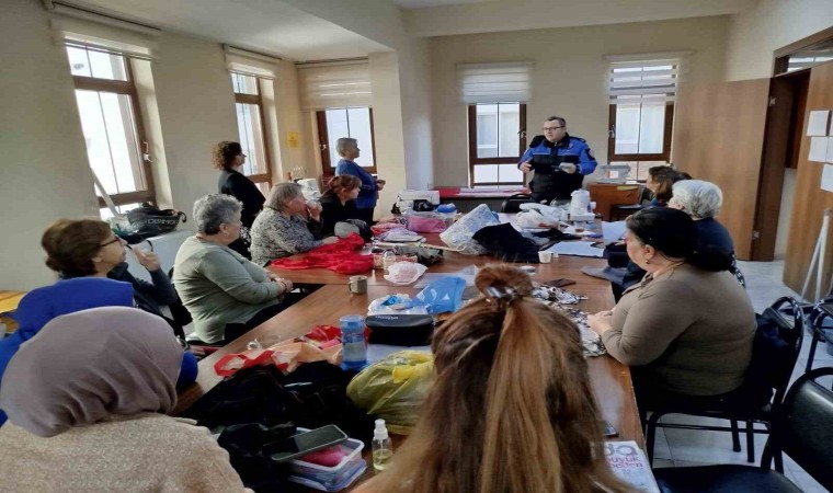 Eskişehirde vatandaşlar hırsızlık ve dolandırıcılık konusunda bilinçlendirildi