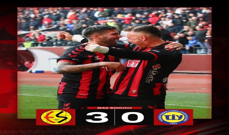 Eskişehirspor, Tarsus İdman Yurdunu 3-0 mağlup etti