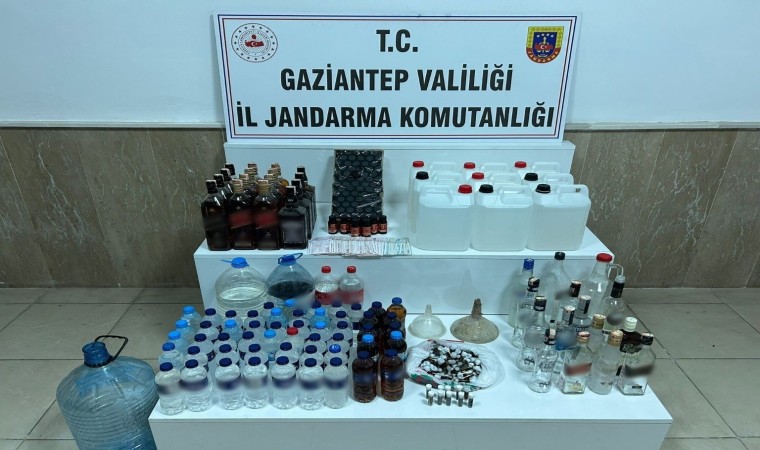 Gaziantepte sahte alkol operasyonu: 1 gözaltı