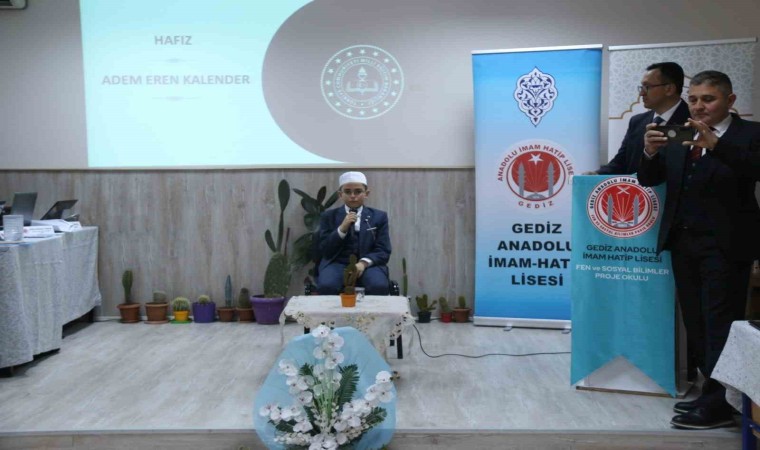 Gedizde Hafızlık ve Kuran-ı Kerimi güzel okuma il finali büyük coşkuyla gerçekleşti