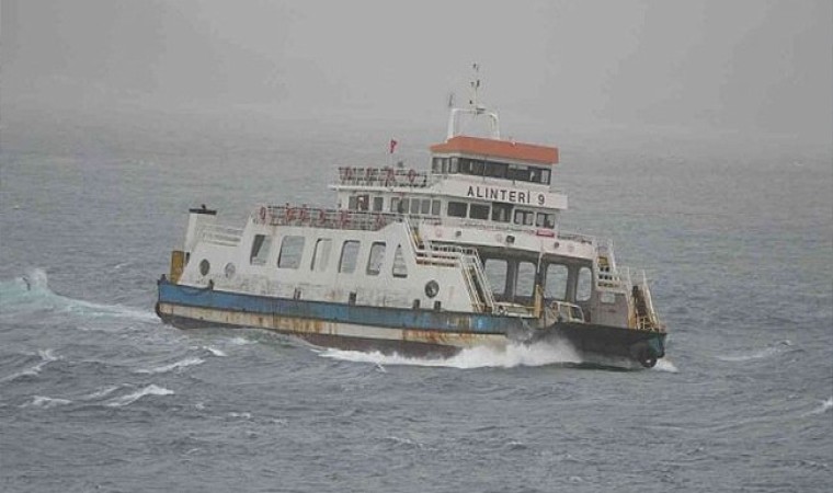 GESTAŞ ve Marmara RoRodan olumsuz hava şartları nedeniyle sefer iptalleri