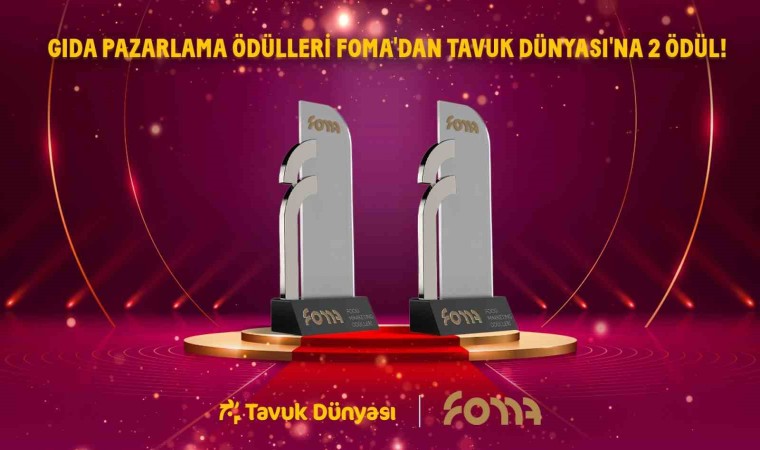 Gıda Pazarlama Ödülleri FOMAdan Tavuk Dünyasına iki ödül