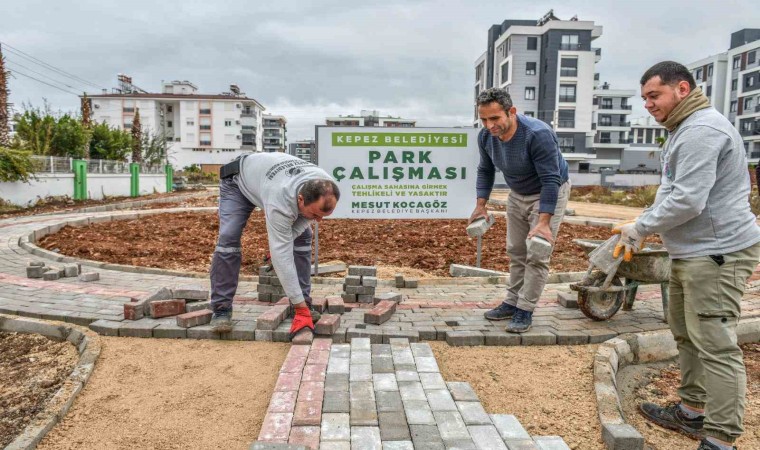 Göksu Mahallesi yeşil alan ve park yatırımıyla güzelleşiyor