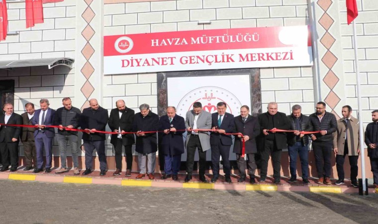 Havzada Diyanet Gençlik Merkezi hizmete açıldı