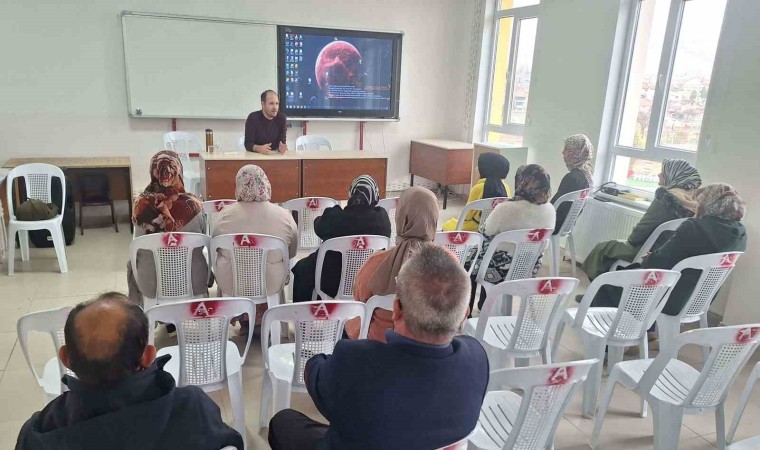 Hisarcıkta öğrenci velilerine teknoloji bağımlılığı ve akran zorbalığı semineri