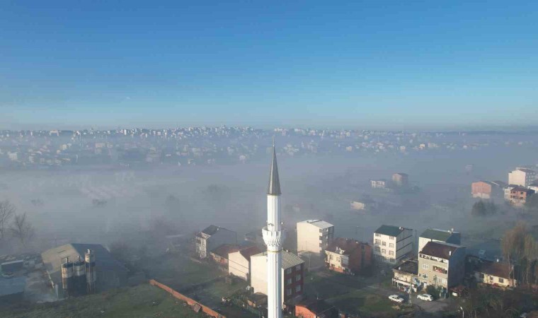 İstanbulda yılın son gününde masalsı sis görüntüleri