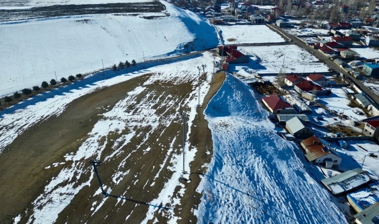 Kar eksikliği Küpkıran Kayak Merkezinde sezonu erteledi