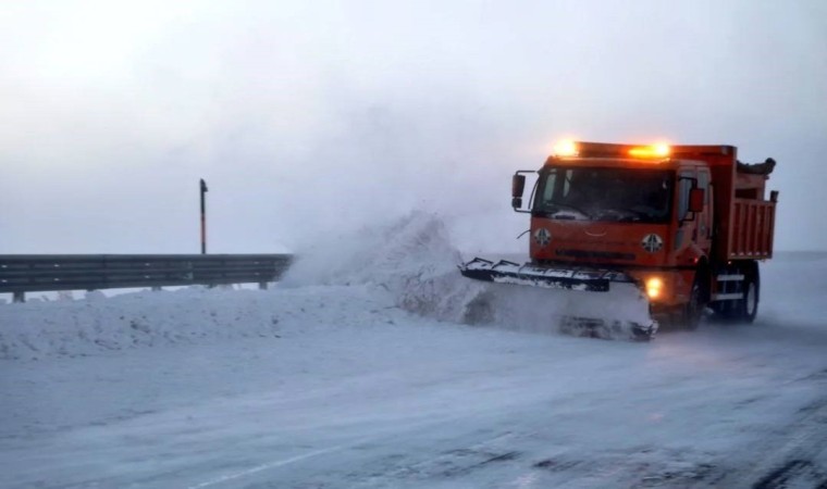 Karsta 11 köy yolu ulaşıma kapalı