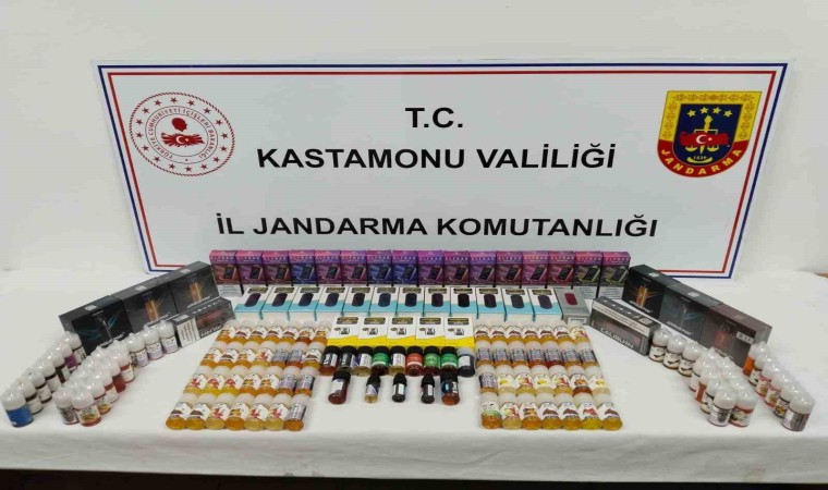 Kastamonuda çok sayıda elektronik sigara ele geçirildi