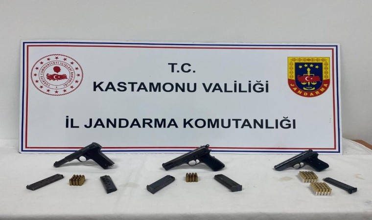 Kastamonuda kaçak silah operasyonu: 1 gözaltı