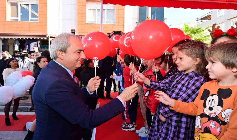 Kepezden çalışan annelere kreş desteği