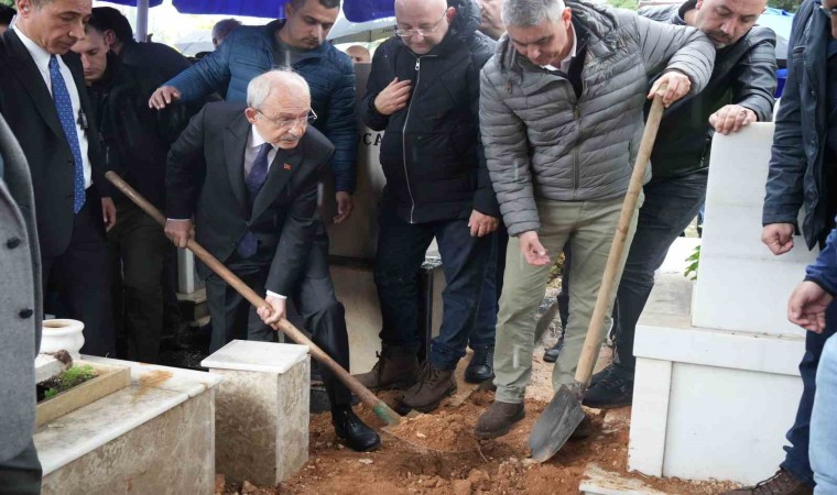 Kılıçdaroğlunun dünürü Antalyada toprağa verildi