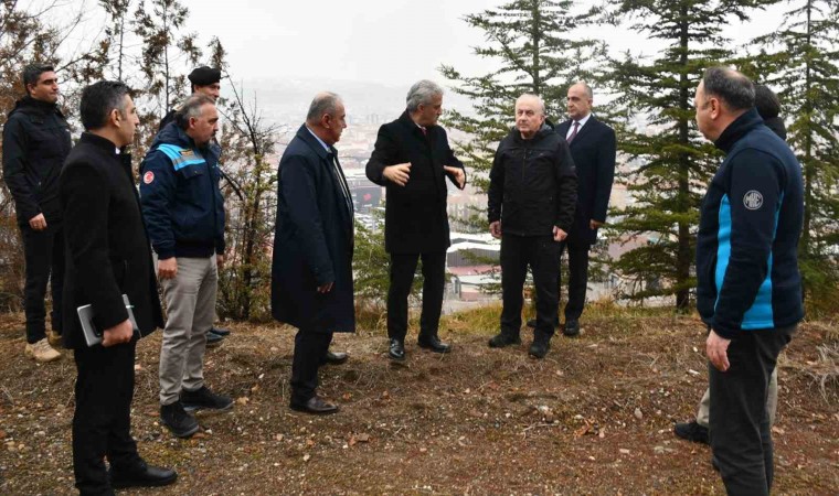 Kırıkkalenin simgesine yeni proje: Surlarla çevrili seyir terası yapılıyor