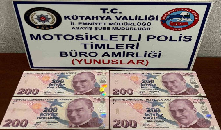 Kütahya Çiniciler Çarşısında sahte para operasyonu: 2 gözaltı