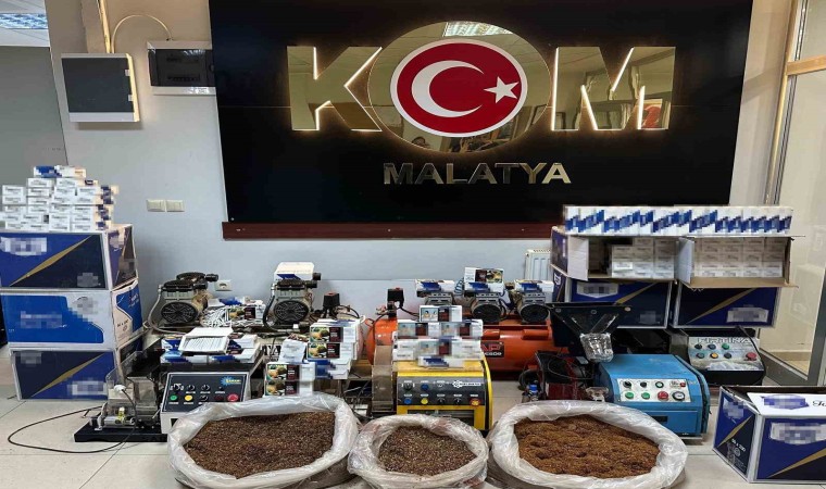 Malatyada kaçakçılık operasyonu