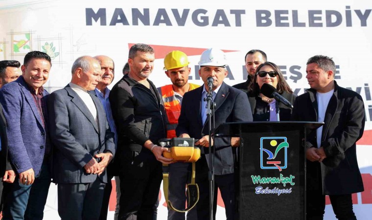 Manavgatta yeni kreş ve gündüz bakımevi için temel atıldı