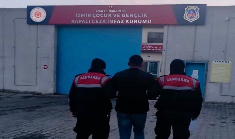 Manisada 22 yıl hapis cezası ile aranan 17 yaşındaki genç tutuklandı