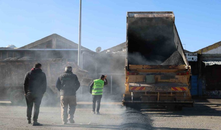 Mardin Sanayi Sitesinin yol sorunu çözüldü