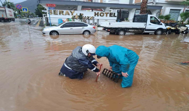 Marmariste yağmur mesaisi