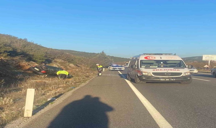 Menteşede trafik kazası: 1 yaralı