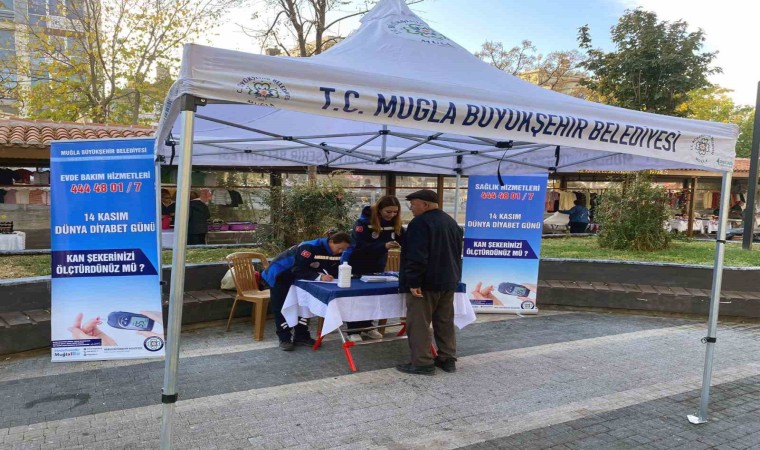 Muğla Büyükşehir 13 İlçede vatandaşların şekerine baktı