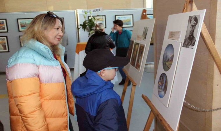 Muğla, Rıfat Çığın suluboya eserleriyle renklendi