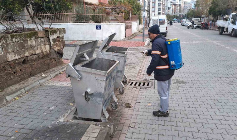 Nazilli Belediyesinden 12 ay boyunca larva mücadelesi