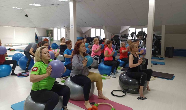 Odunpazarı Belediyesinden pilates eğitimleri