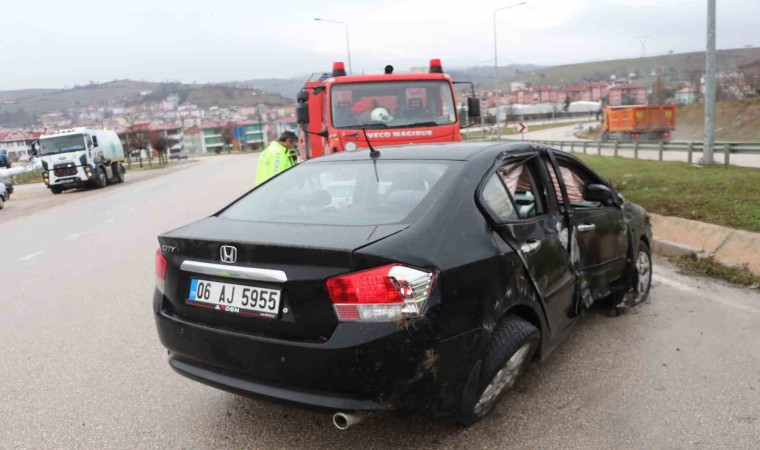 Samsunda trafik kazası: 3 yaralı