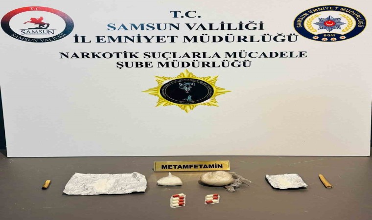 Samsunda uyuşturucu operasyonuna 2 gözaltı