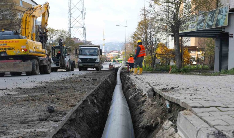 SASKİden İlkadıma takviye içme suyu terfi hattı