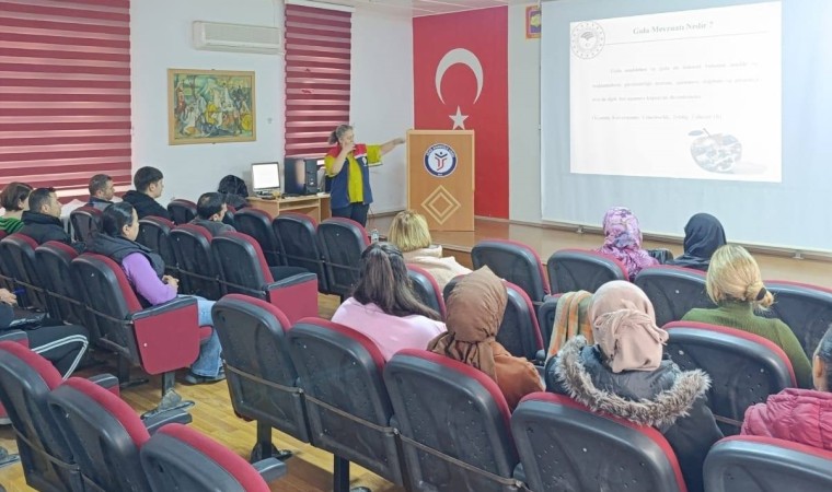 Sökede okul kantin ve yemekhane çalışanlarına hijyen eğitimi