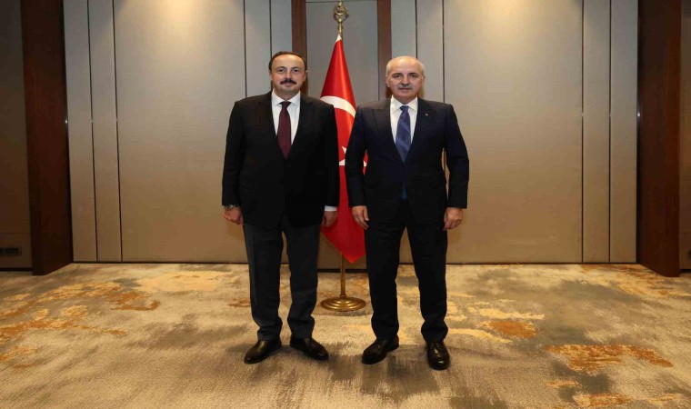 TBMM Başkanı Kurtulmuş, Türkiyenin Üsküp Büyükelçiliğini ziyaret etti