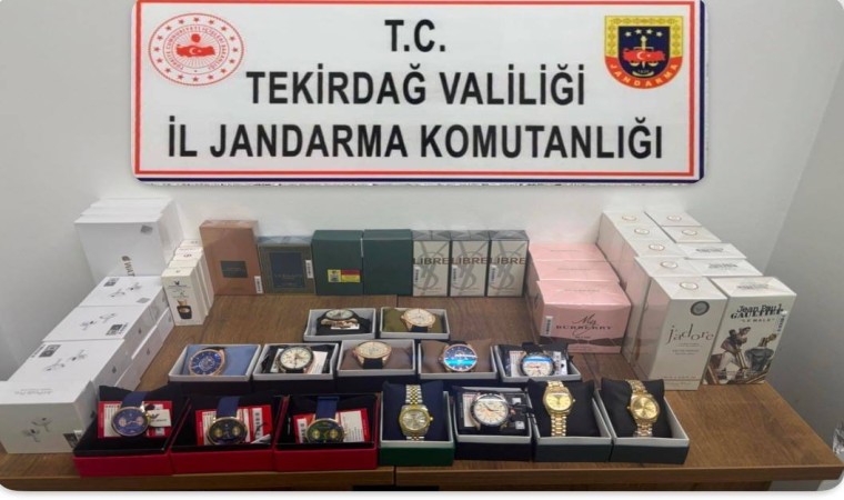 Tekirdağda iki farklı operasyonda av tüfeği ve faturasız ürünler ele geçirildi