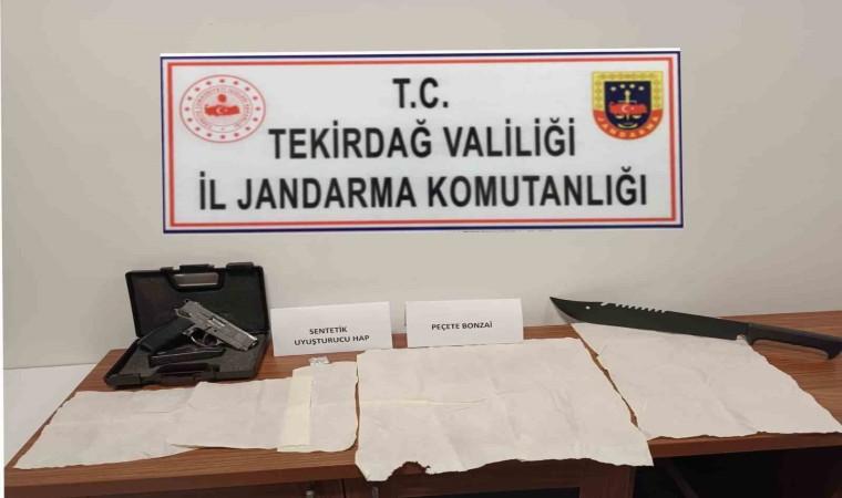 Tekirdağda uyuşturucu operasyonları sürüyor