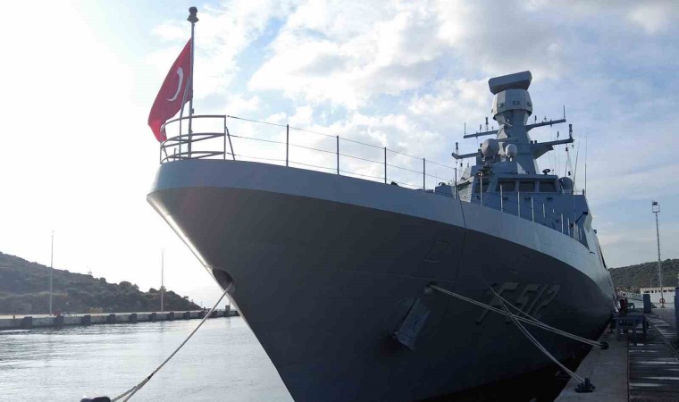 Türkiyenin göz bebeği TCG Büyükada, yeni yılda nöbette