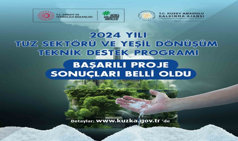 Tuz Sektörü ve Yeşil Dönüşüm Teknik Destek Programının 5. dönem başarılı projeleri belli oldu