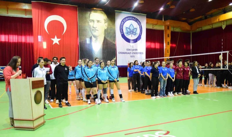 ÜNİLİG Voleybol Bölgesel Lig Müsabakaları ESOGÜde başladı