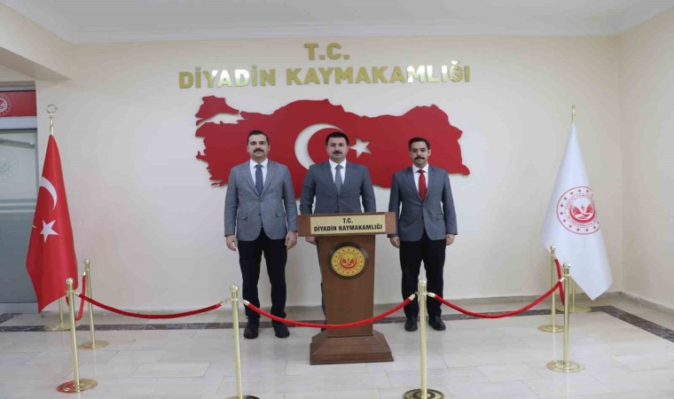 Vali Yardımcısı Aykaçdan Kaymakam Karaliye ziyaret