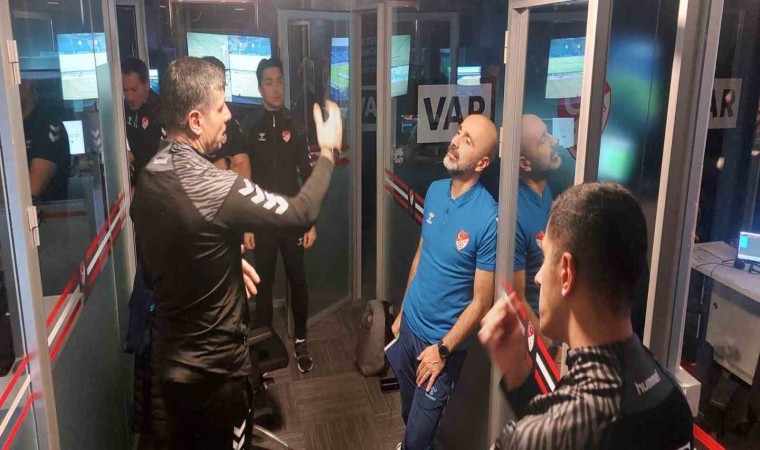 VAR süreci, TFF Riva Tesislerinde yakından takip edildi