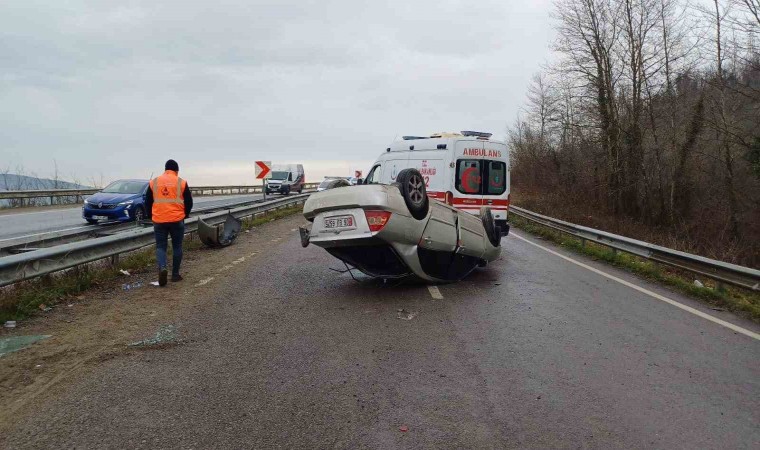 Zonguldakta feci kaza: 3 yaralı