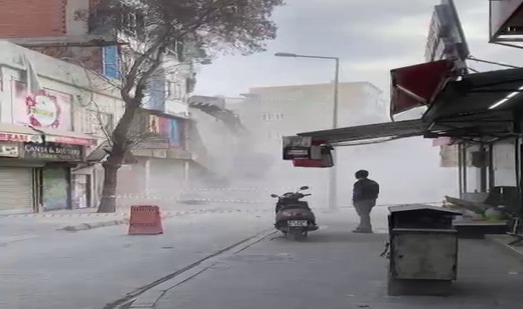 Adıyamanda sulama yapılmadan gerçekleştirilen yıkımlara tepki