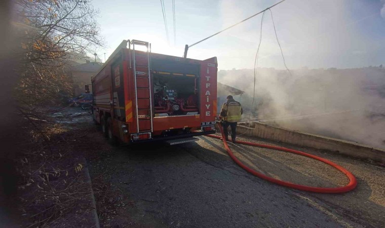 Ankarada gecekondu yangını