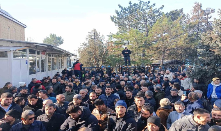 Ankarada zam talebi reddedilen hal çalışanlarından iş bırakma eylemi