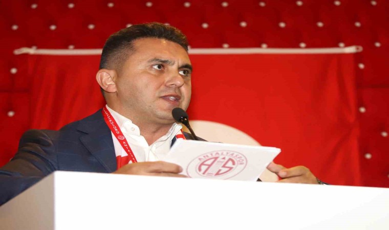 Antalyaspor Kulübünün yeni başkanı Mustafa Ergün oldu