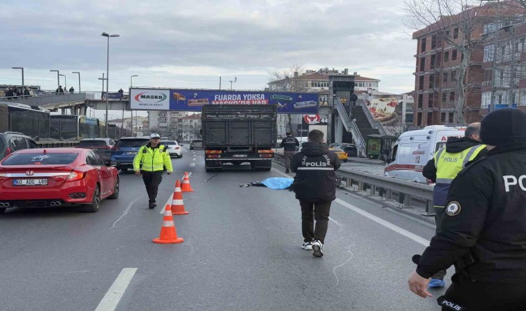 Avcılarda E-5te ölümlü motosiklet kazası